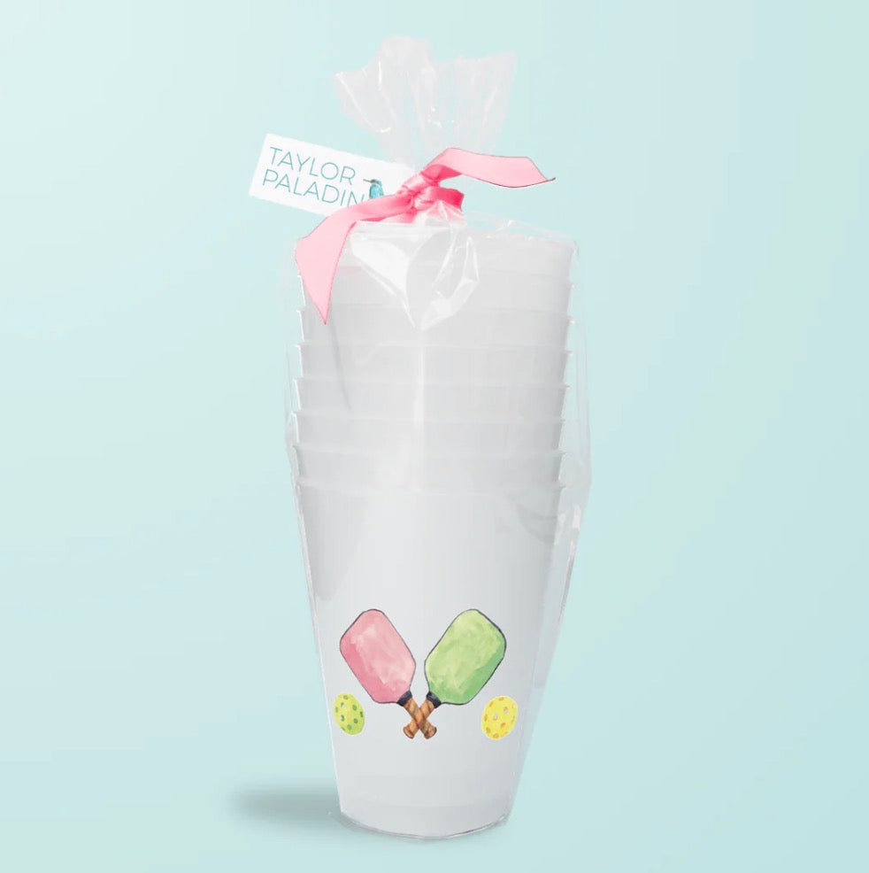 Pickleball Frosted Cups