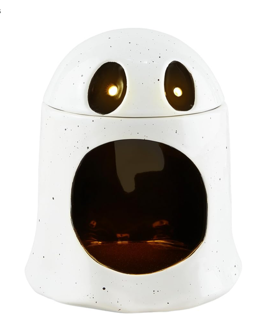 Jack O Lantern or Ghost Open Mouth Candy Container