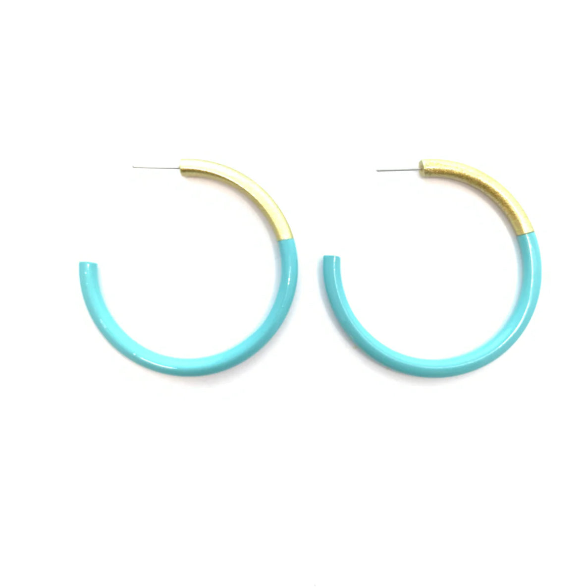 Liz Hoops Aqua