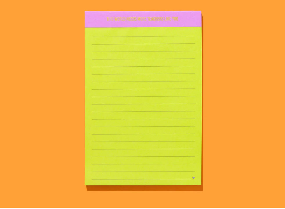 Teacher List Pad