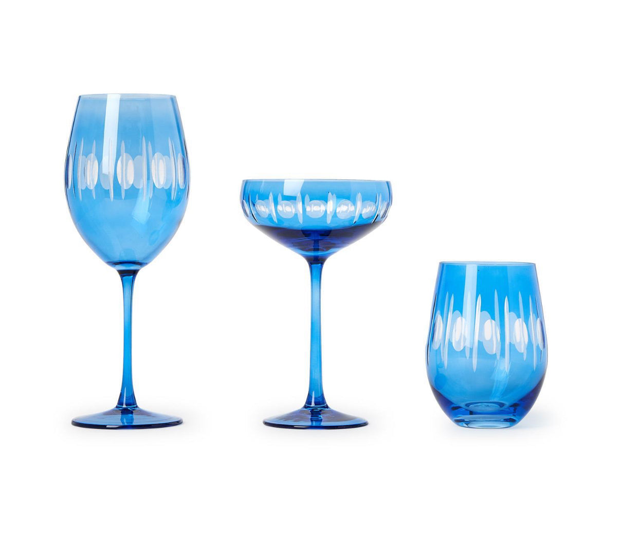 Sparkling Cut Hand Engraved Glassware