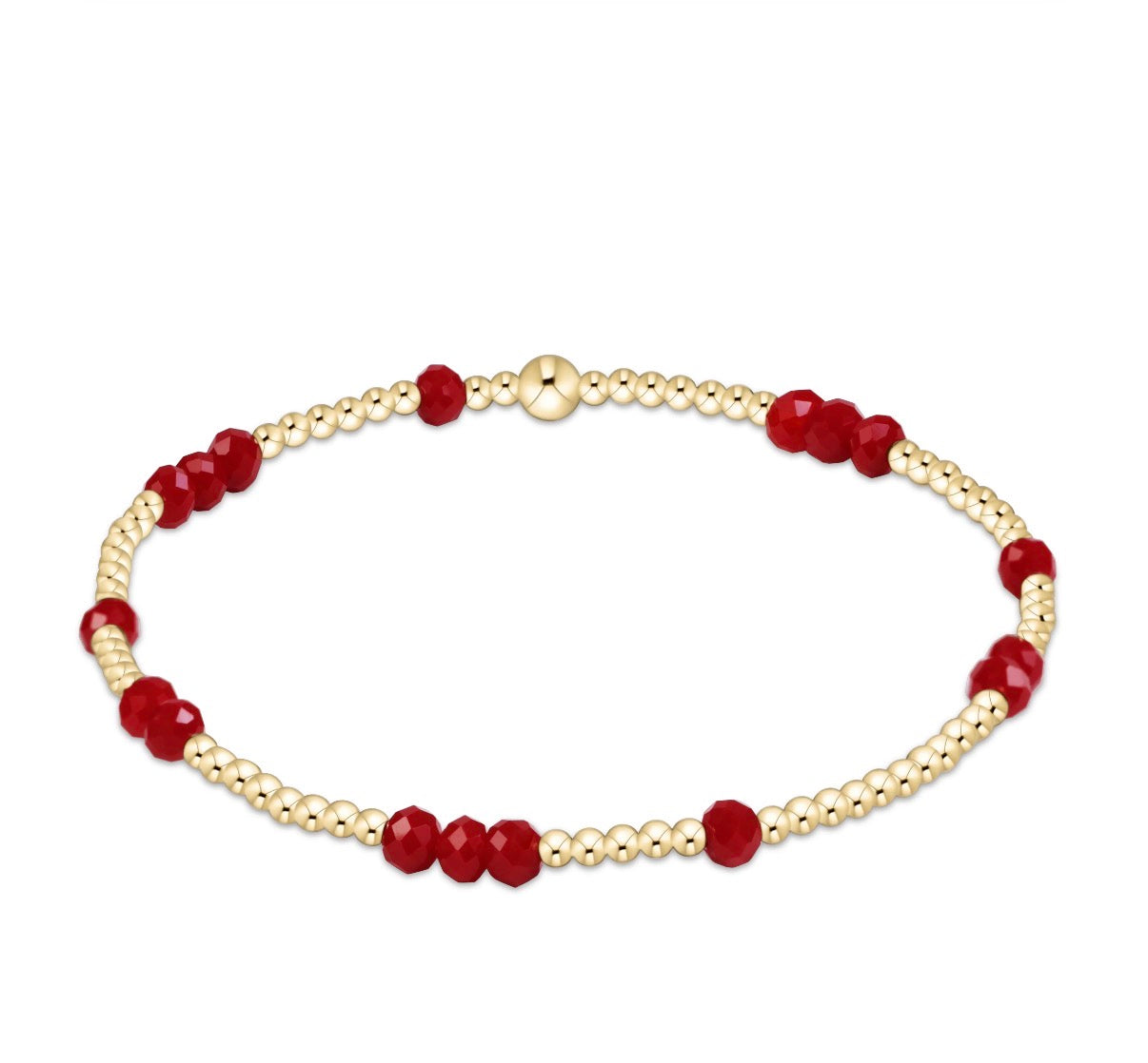 gameday flirty hope unwritten bracelet - crimson