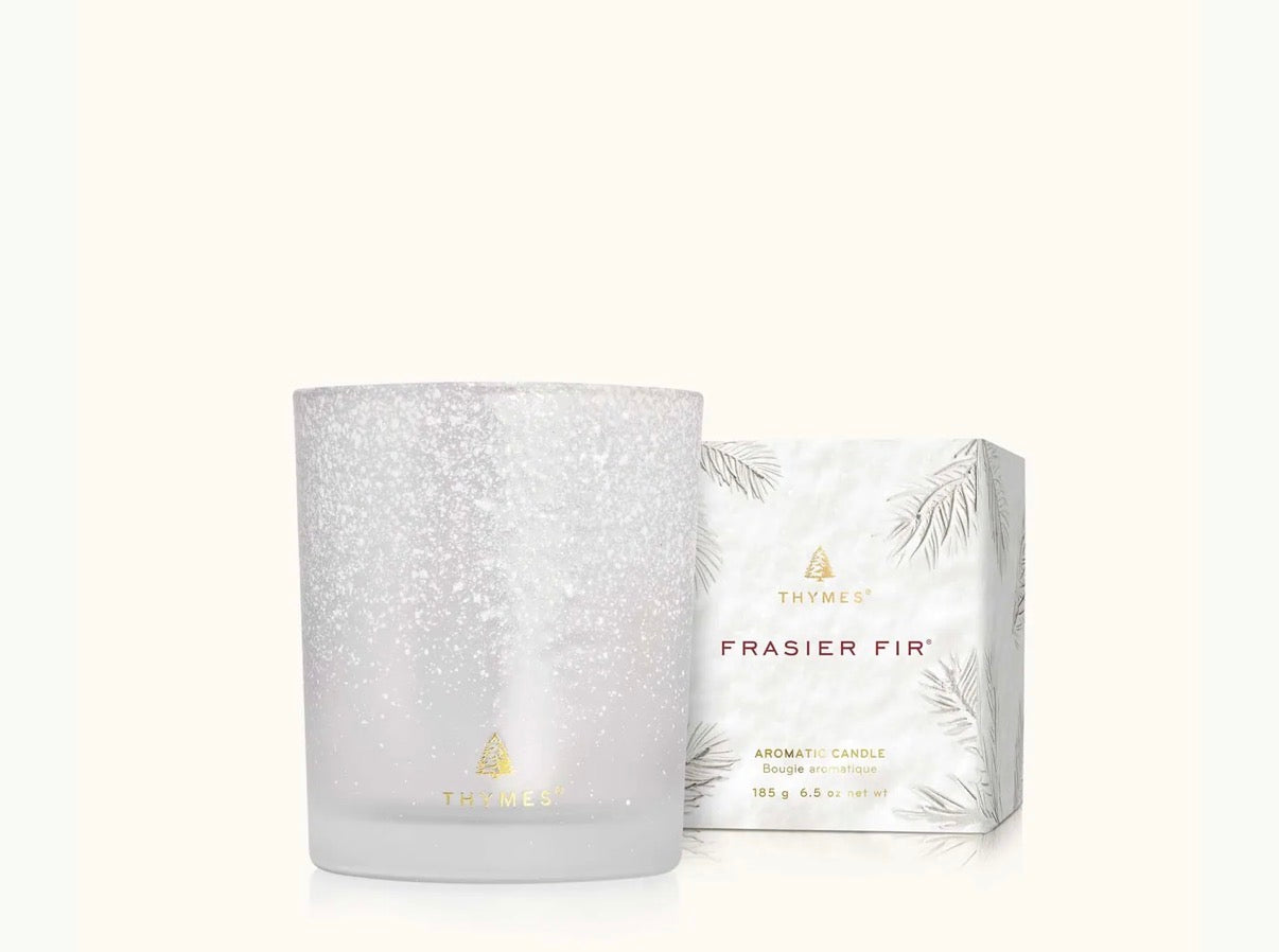 Frasier Fir Flocked 6.5 oz Candle