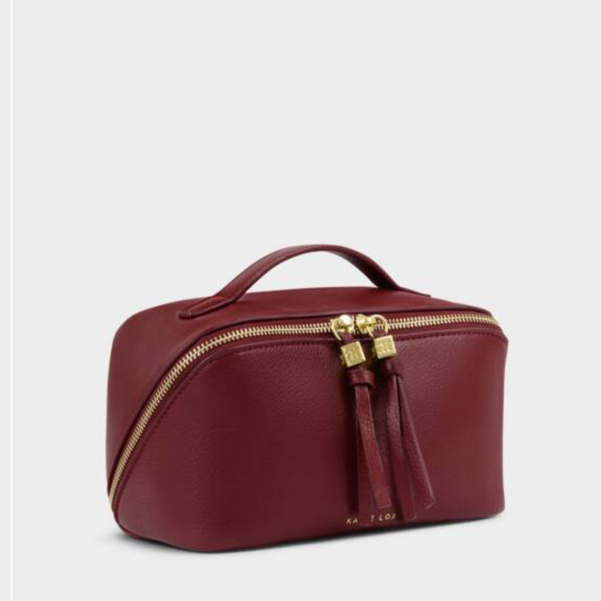 SoHo Make Up & Wash Bag Medium- Cherry