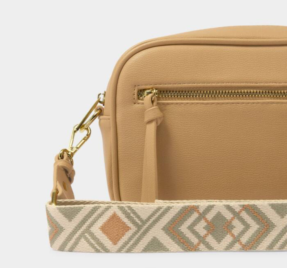 Hallie Crossbody Bag- Camel