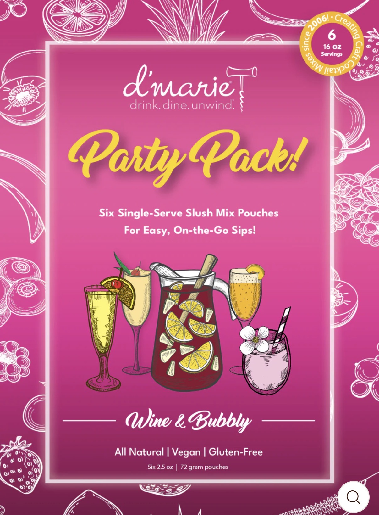 Wine and Bubbly Slush Party Pack
