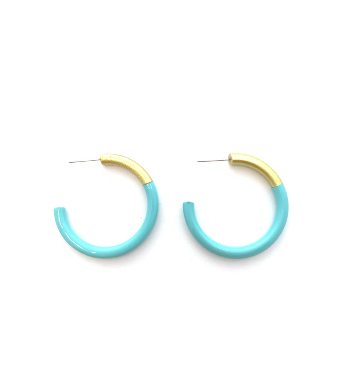 Liz Hoops Aqua