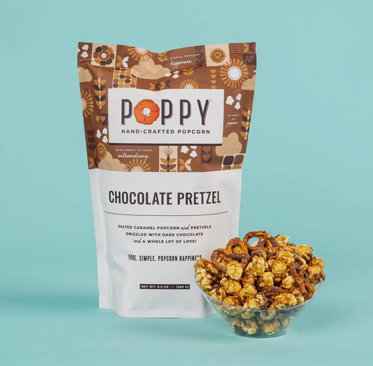 Chocolate Pretzel Popcorn