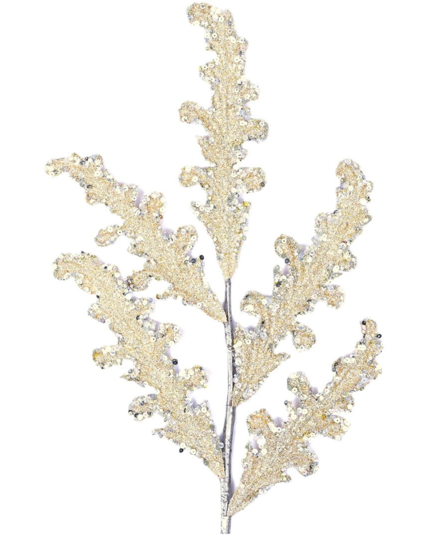 Crystal Acanthus- Gold