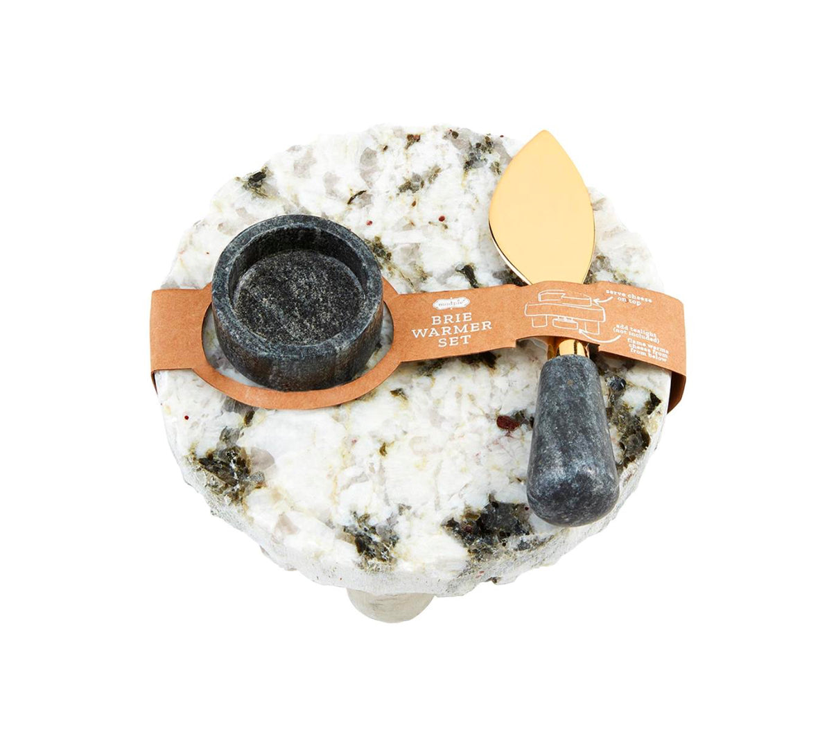 Granite Brie Warmer