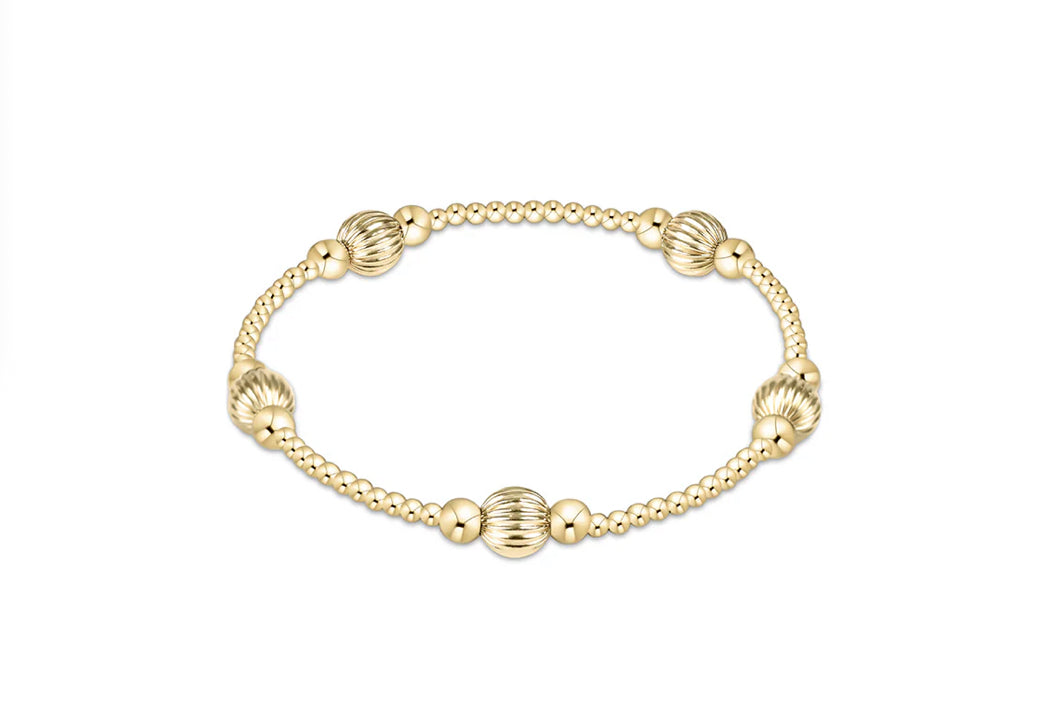 Purpose Dignity 6mm Bead Bracelet-Gold