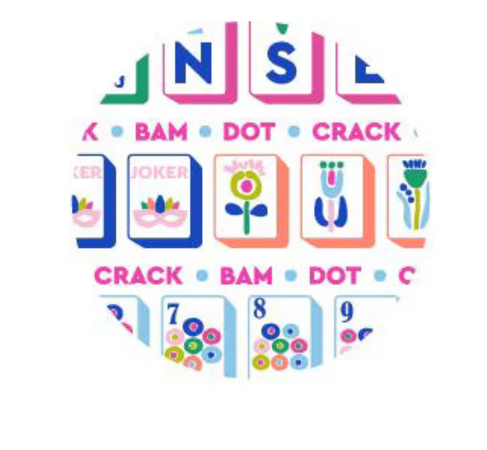 Mahjong Stemless Wine Cup 12oz