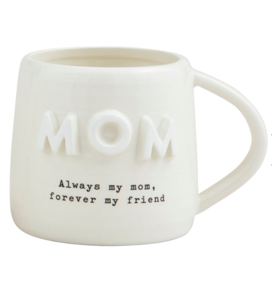 Chunky Letter Mug