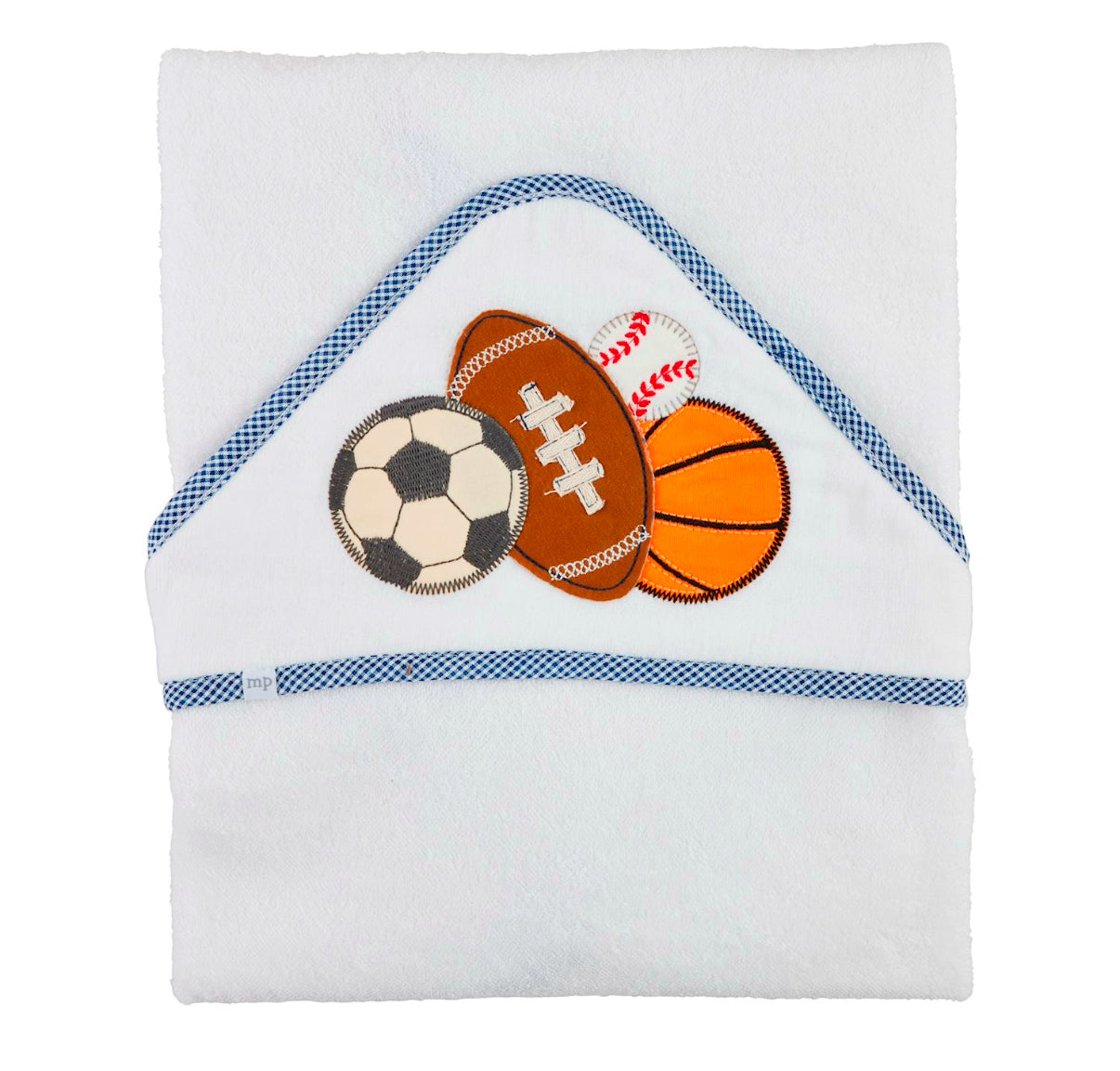 Sports Appliqué Hooded Towel