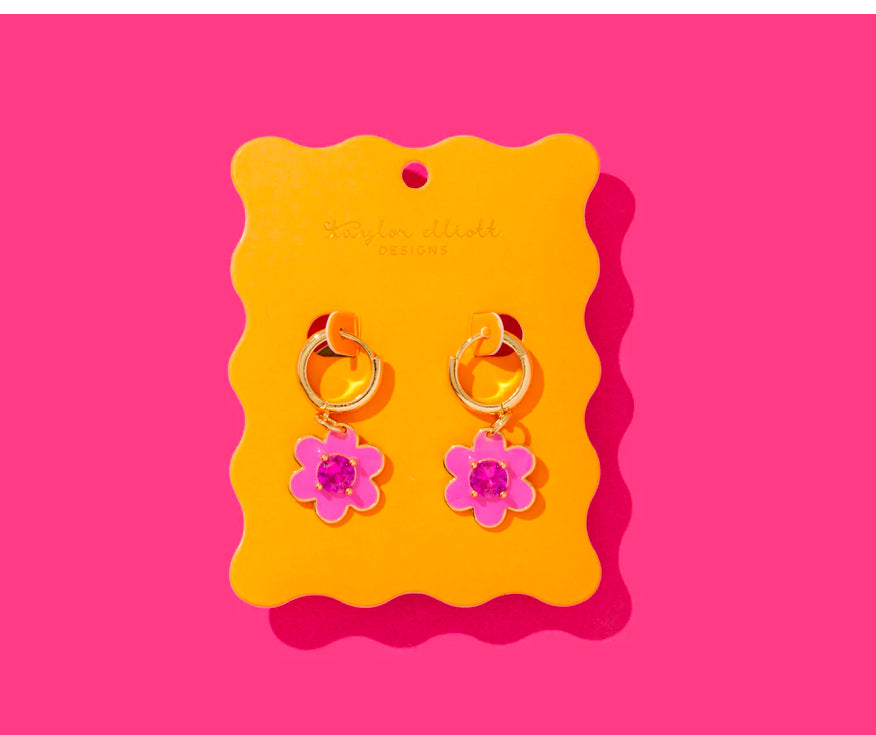 Lucy Pink Earring