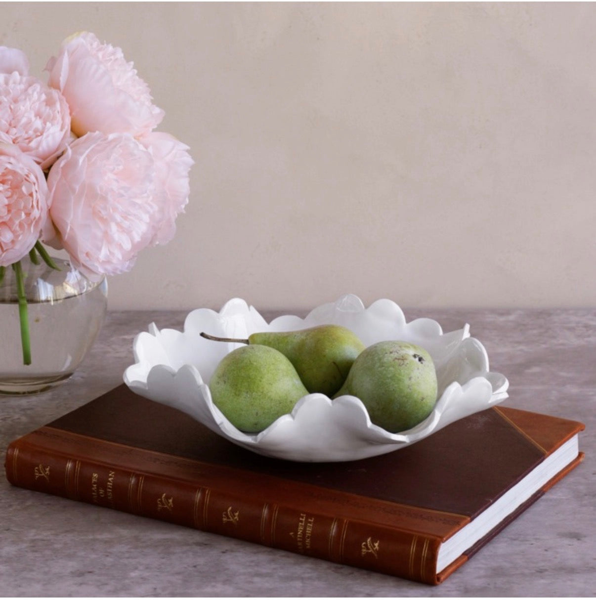 VIDA Havana Colette Medium Bowl (White)