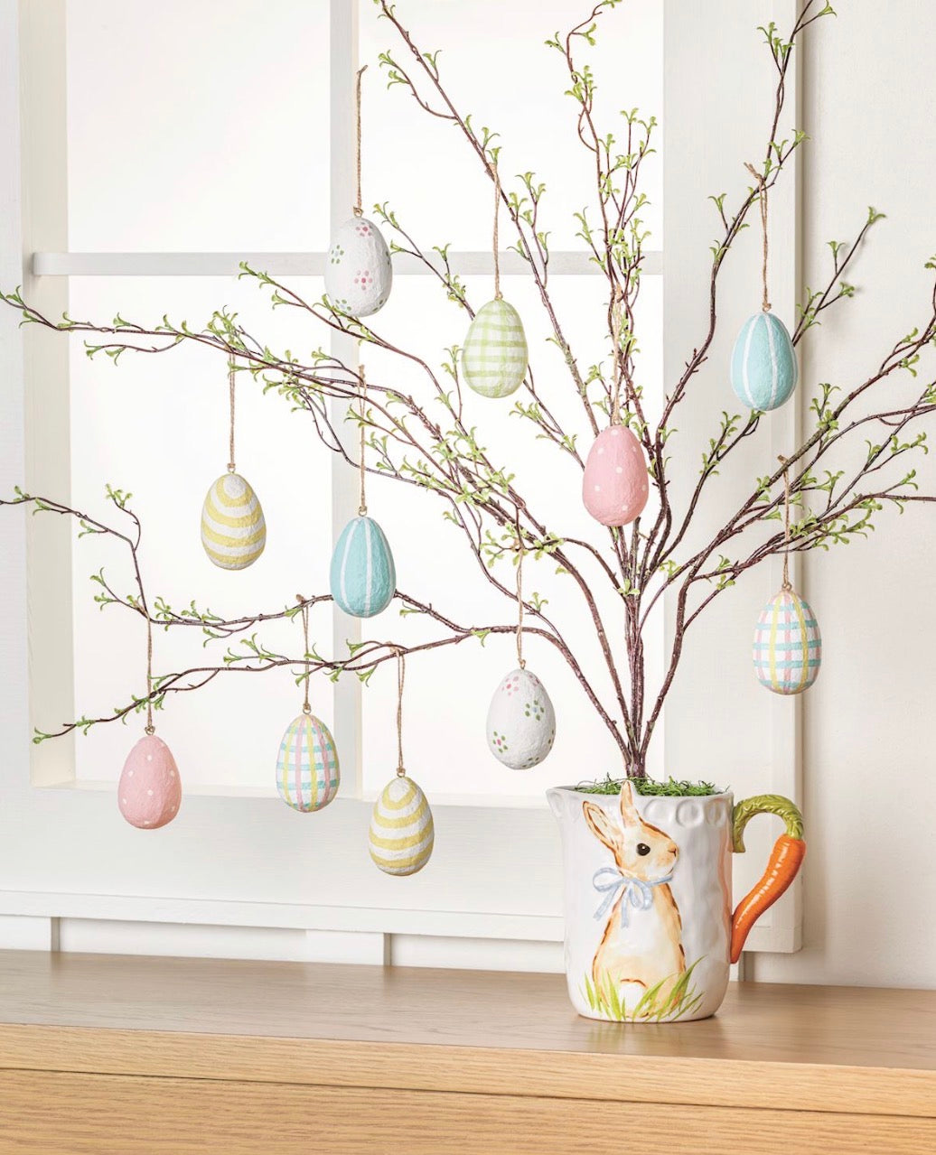 Paper Mache Easter Eggs