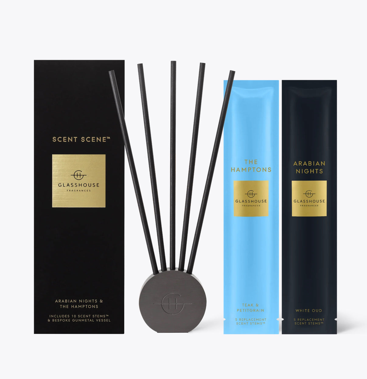 Scent Scene Duo Scent Stems- Arabian Nights & The Hampton