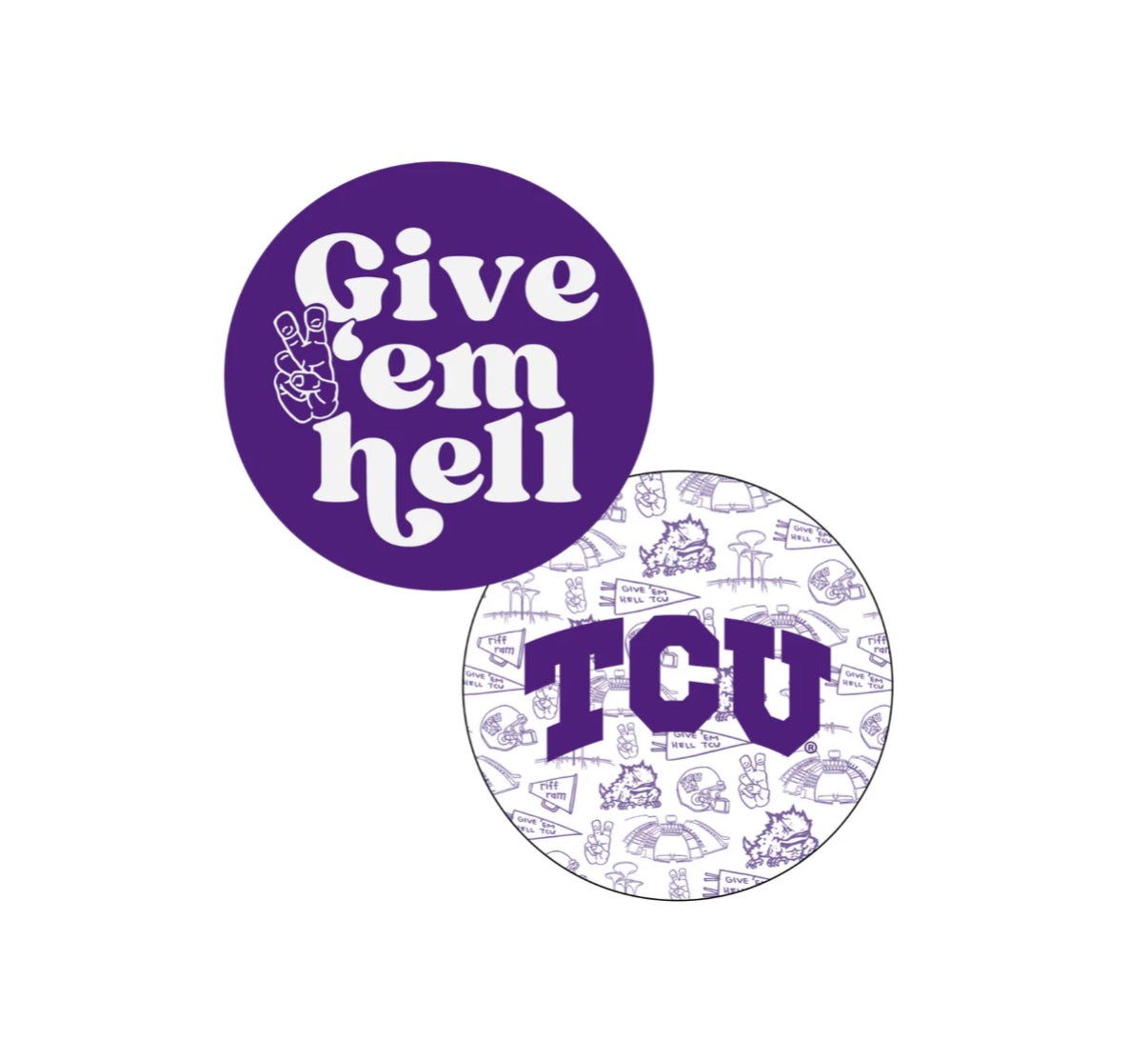 TCU Coasters