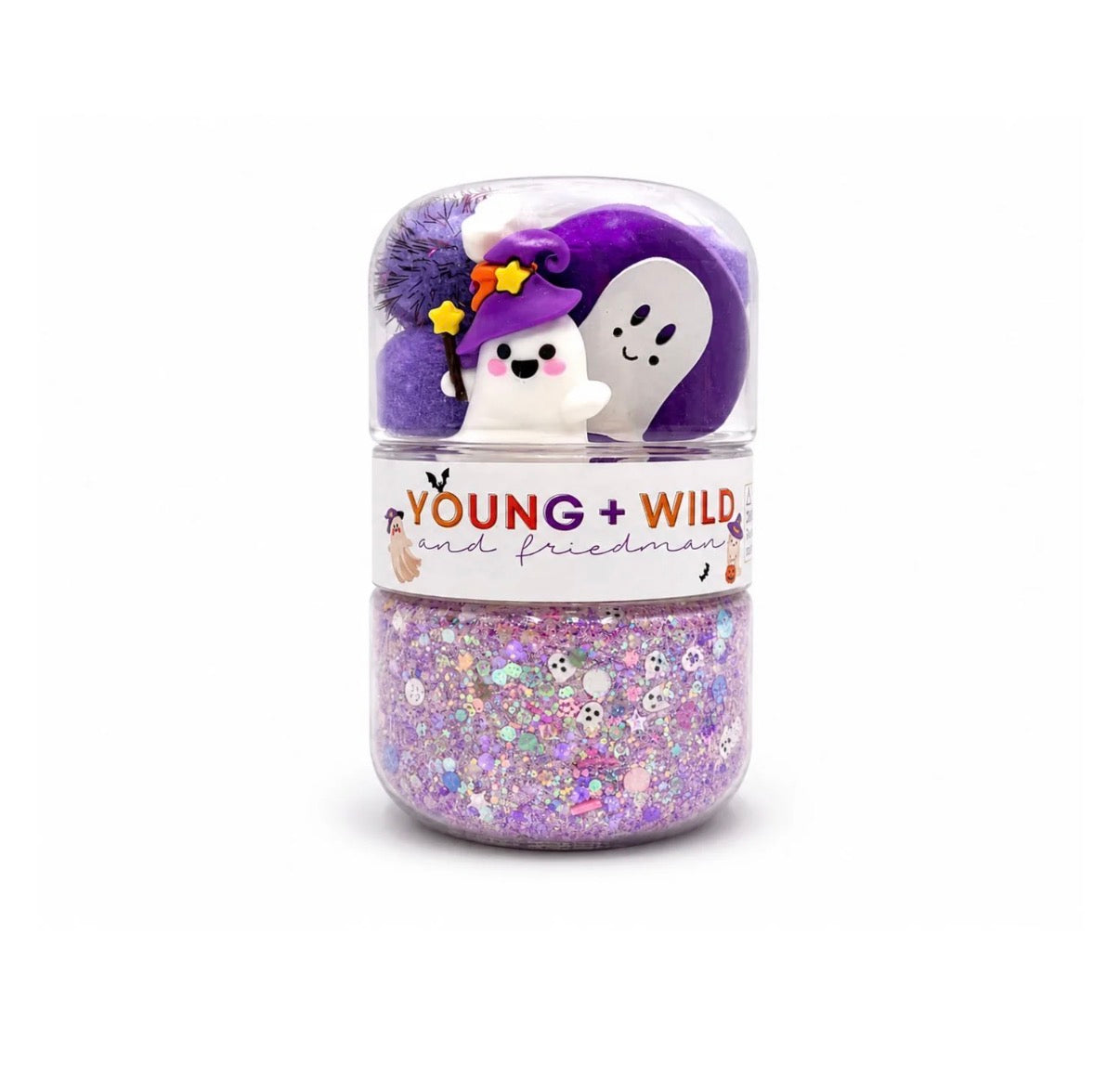 Ghost Grab & Go Dough Jar