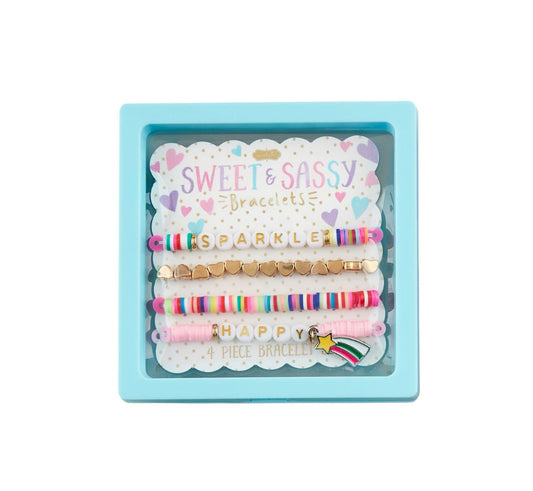 Happy Girls Beaded Bracelet