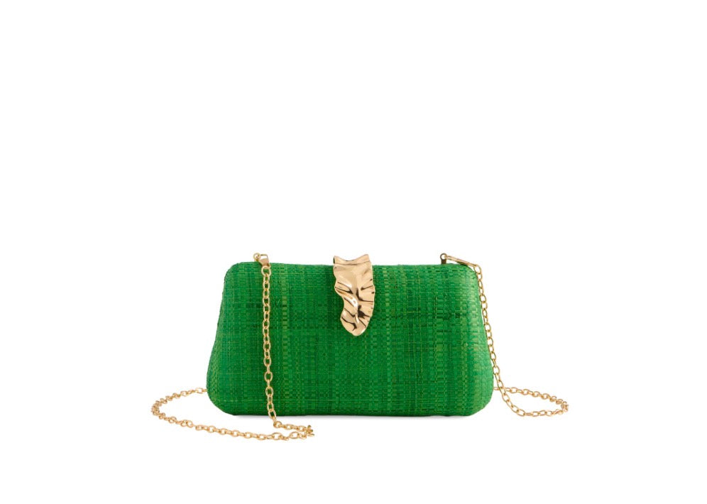 Nori Minaudiere Purse Green