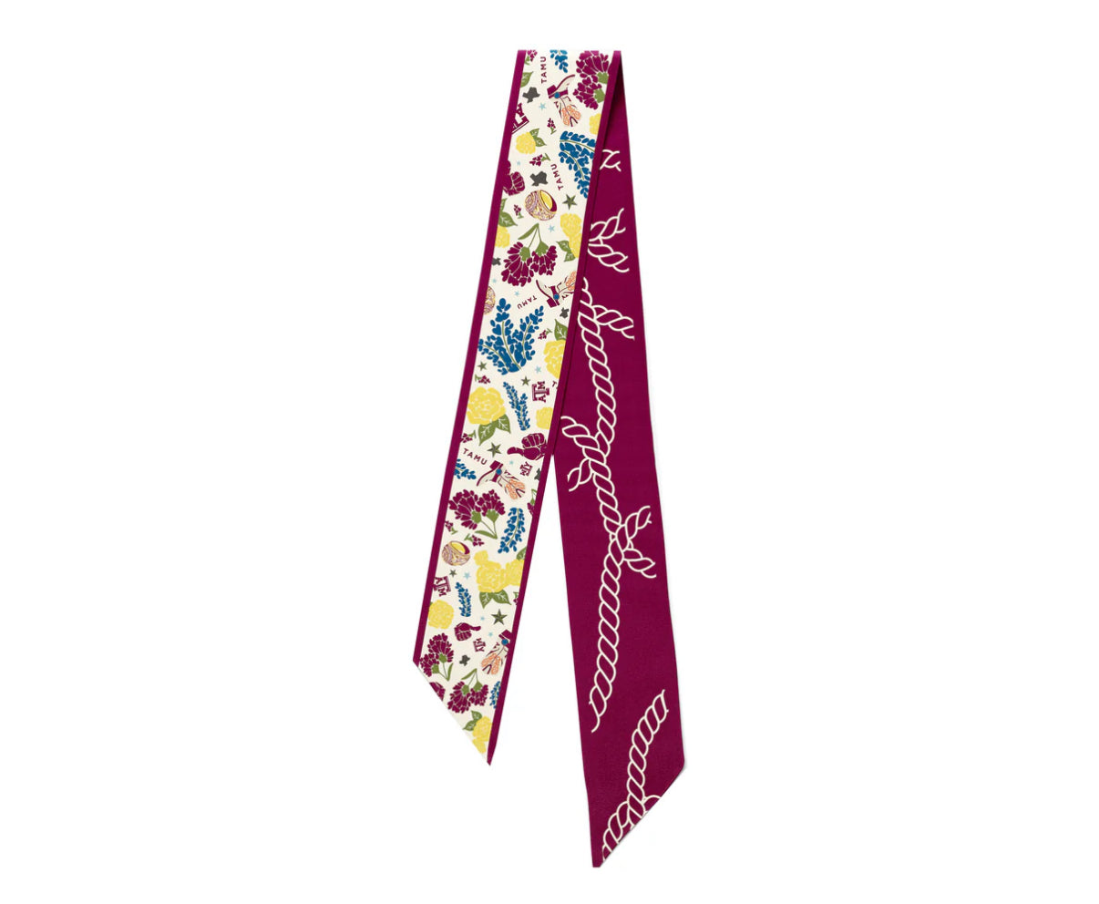 Texas A&M Skinny Scarf