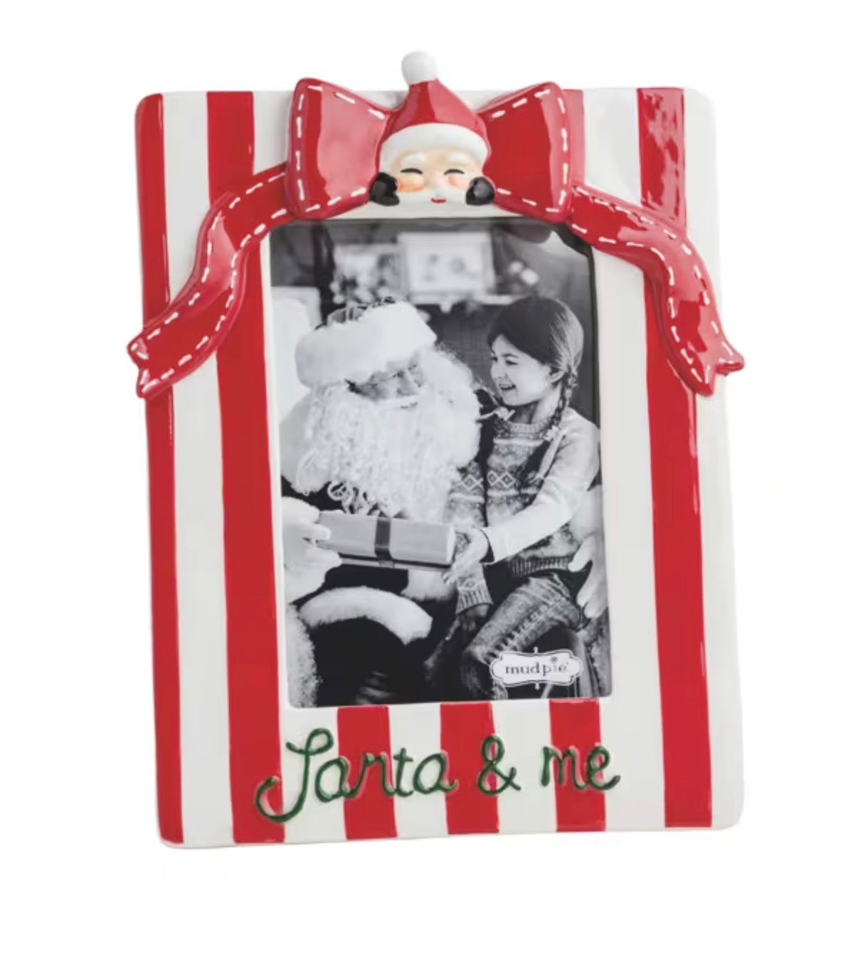 Santa & Me Bow Frame
