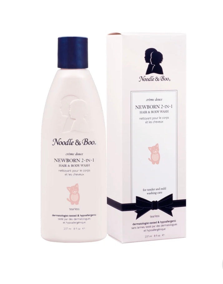 NEWBORN 2-IN-1 HAIR & BODY WASH- Crème Douce 8oz