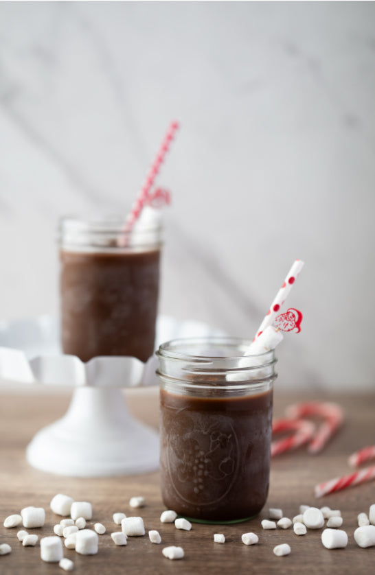 Boozy Frozen Hot Cocoa Slush