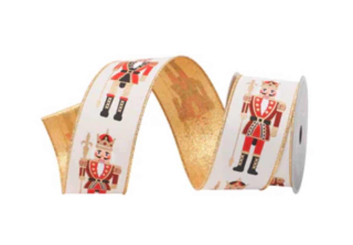 Sergeant Sparkle Nutcracker Ribbon
