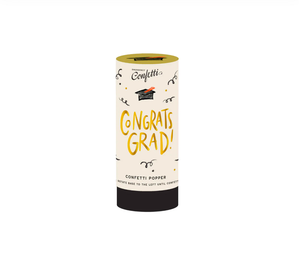 Congrats Grad Confetti Popper