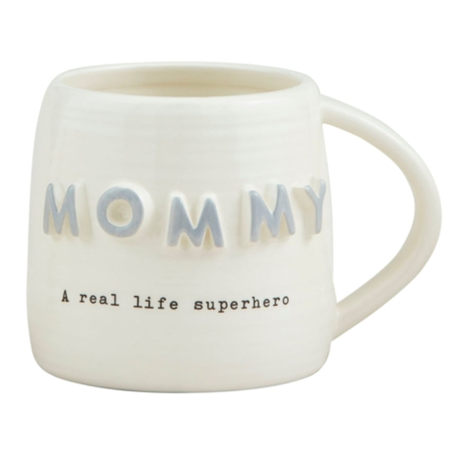 Chunky Letter Mug