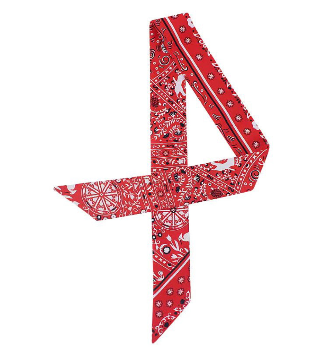 The Scarf- Red Bandana