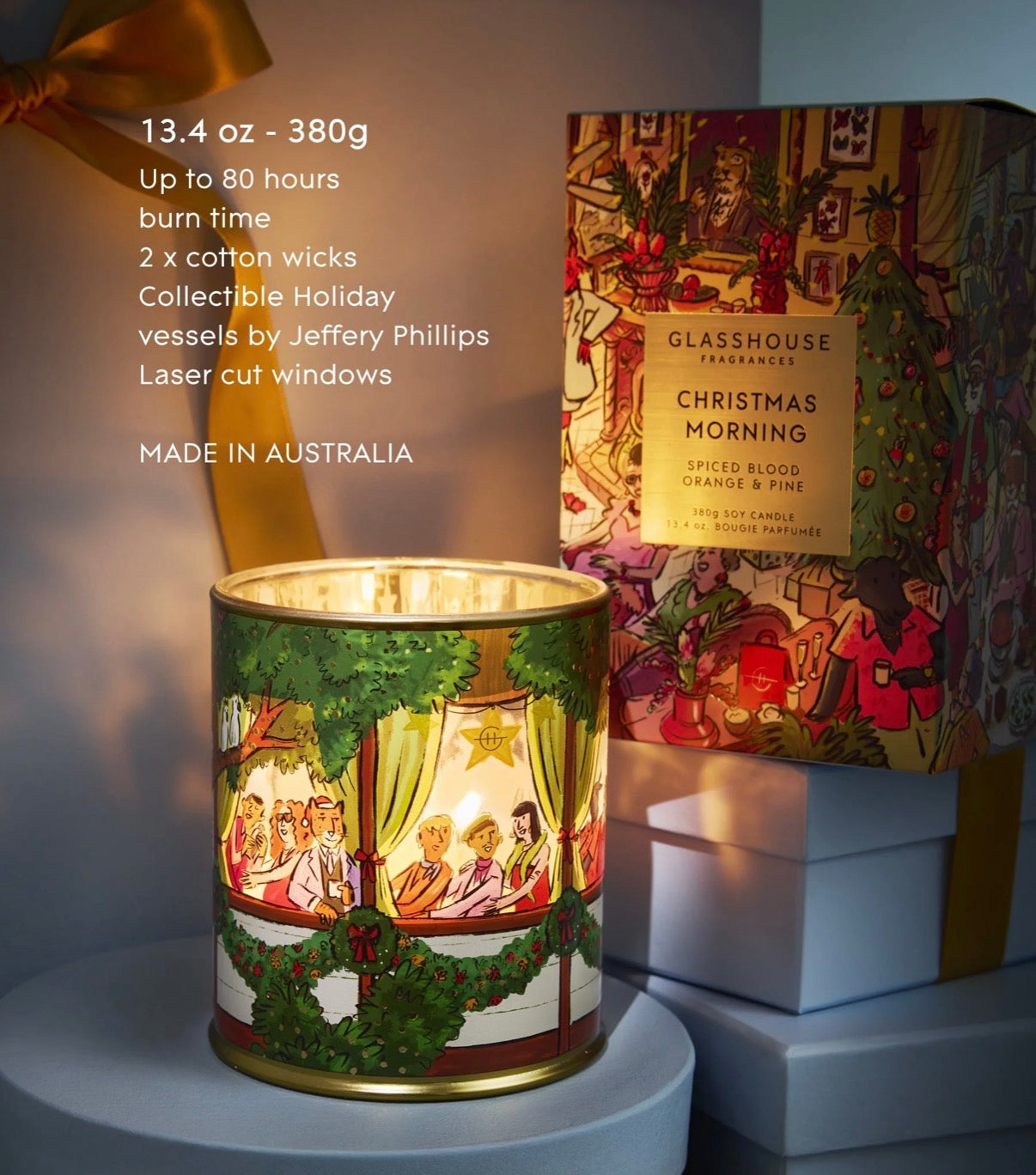 CHRISTMAS MORNING 13.4 oz. Scented Candle