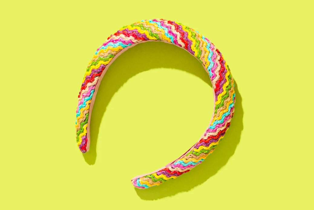 Ava Multicolored Ratan Headband
