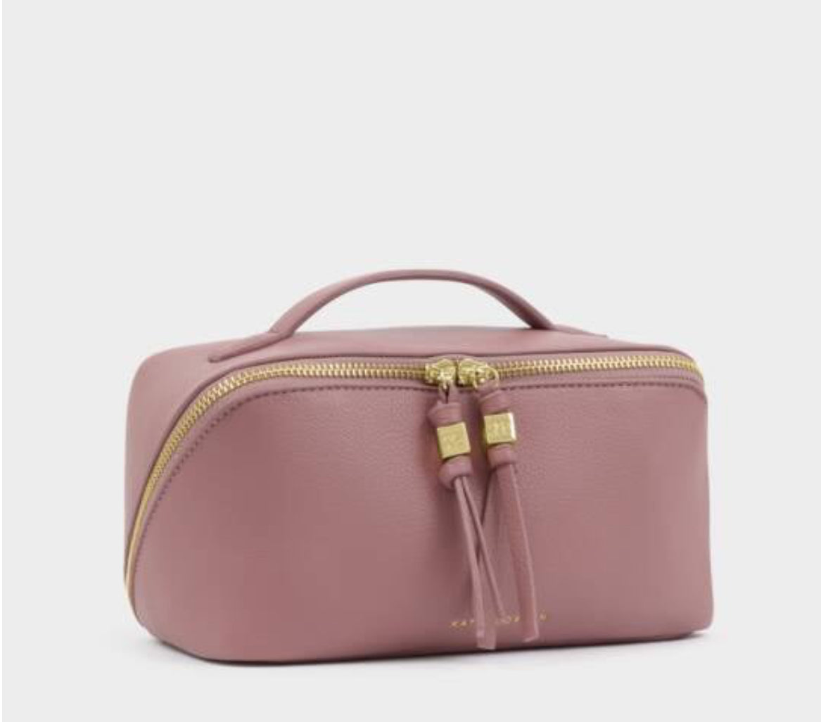 SoHo Make Up & Wash Bag Medium- Dusty Rose