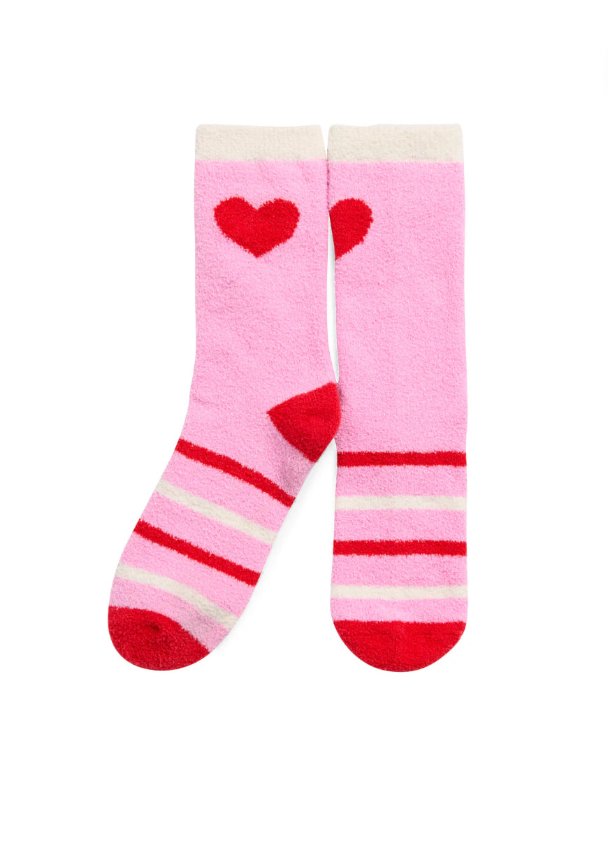 Heart Socks - Striped
