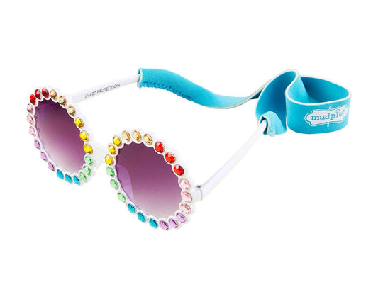Girl Toddler Sunglasses with Neck Strap