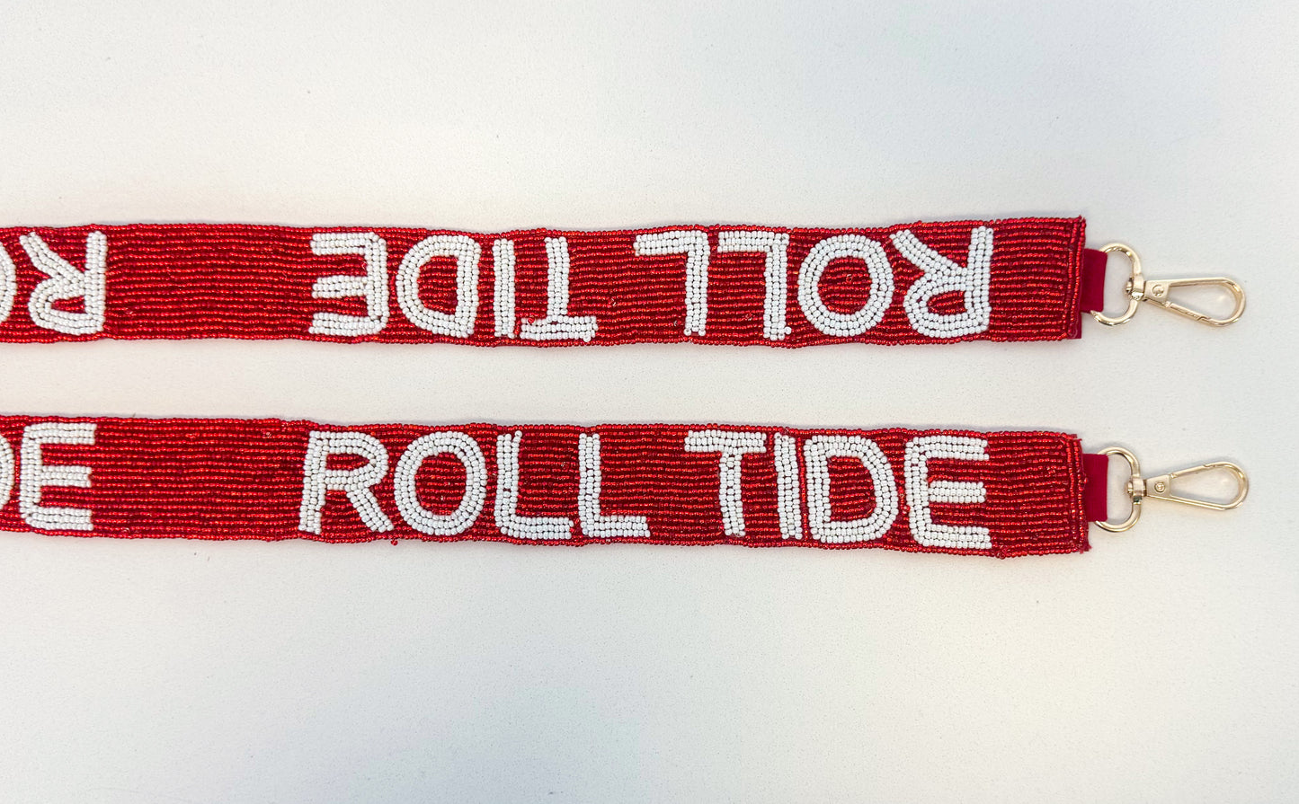 Beaded Purse Straps- Roll Tide