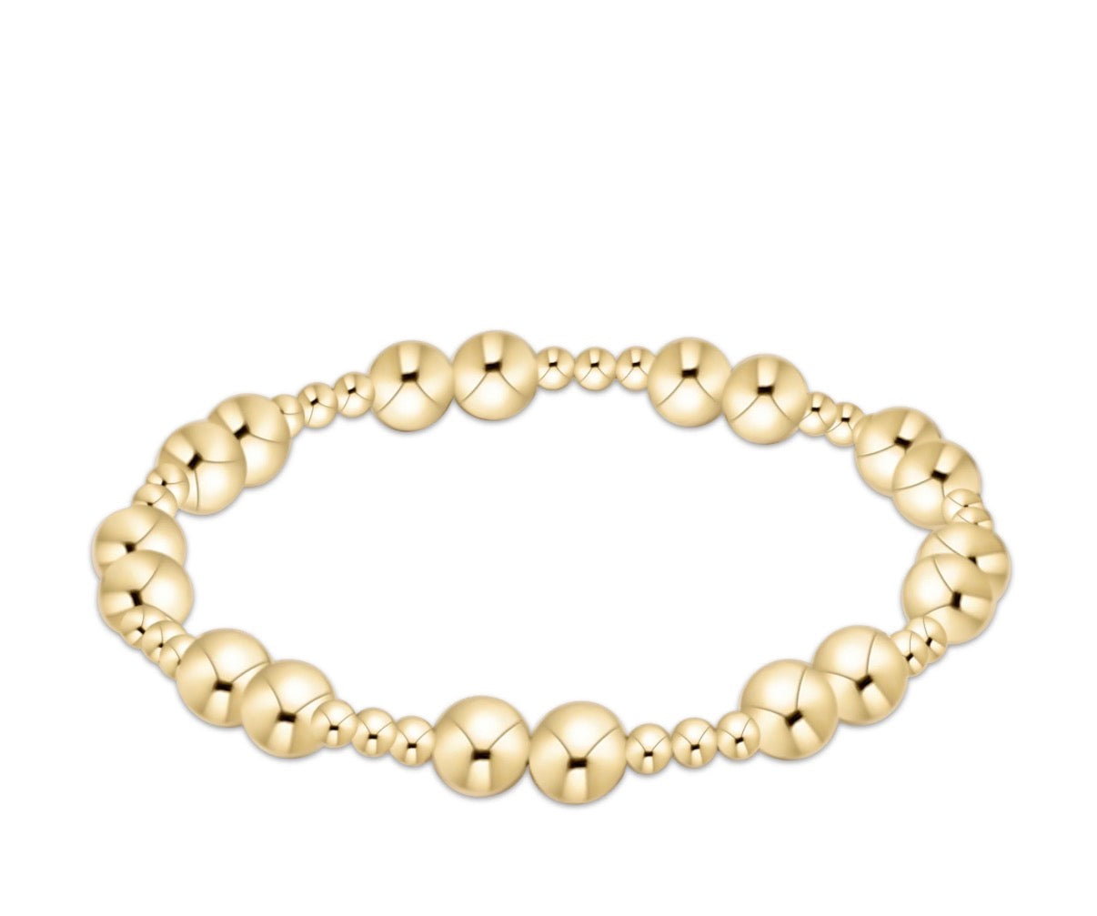 together gold 6mm bracelet