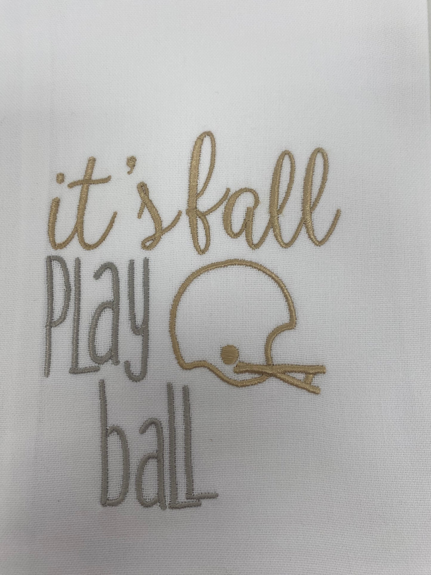Play Ball Tea Towel