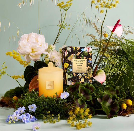 Flower Show 13.4oz Candle - Glasshouse Fragrances