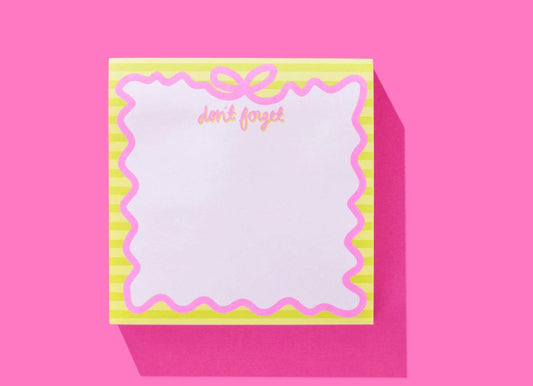 Bow Sticky Notes