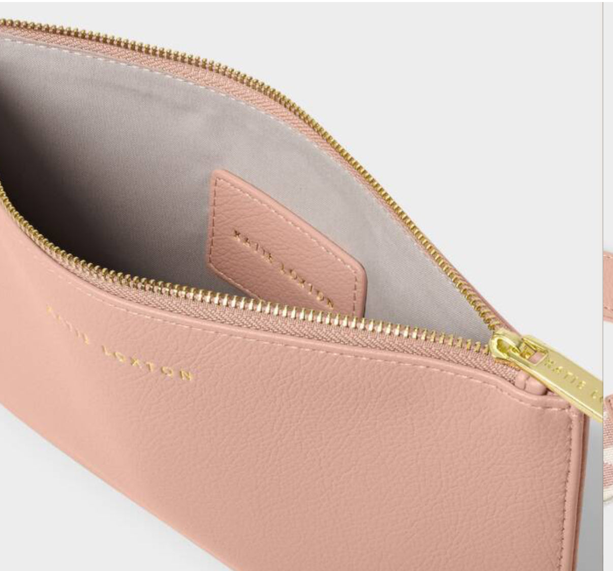 Hallie Wristlet Pouch- Blossom Pink