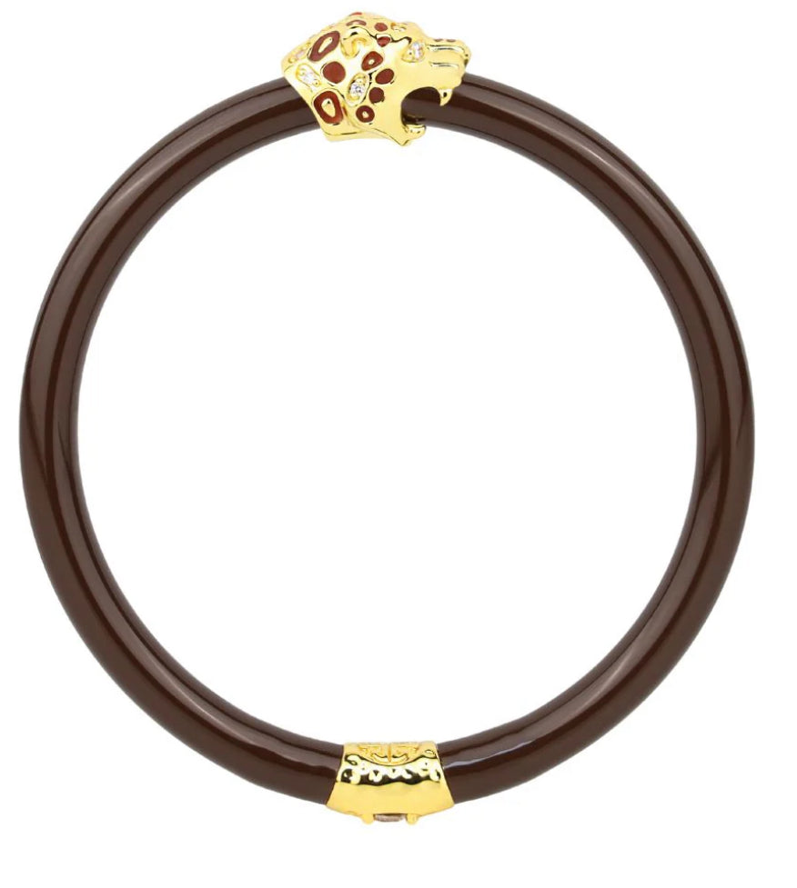 Fauna All Weather Bangles® - Chocolate Panther