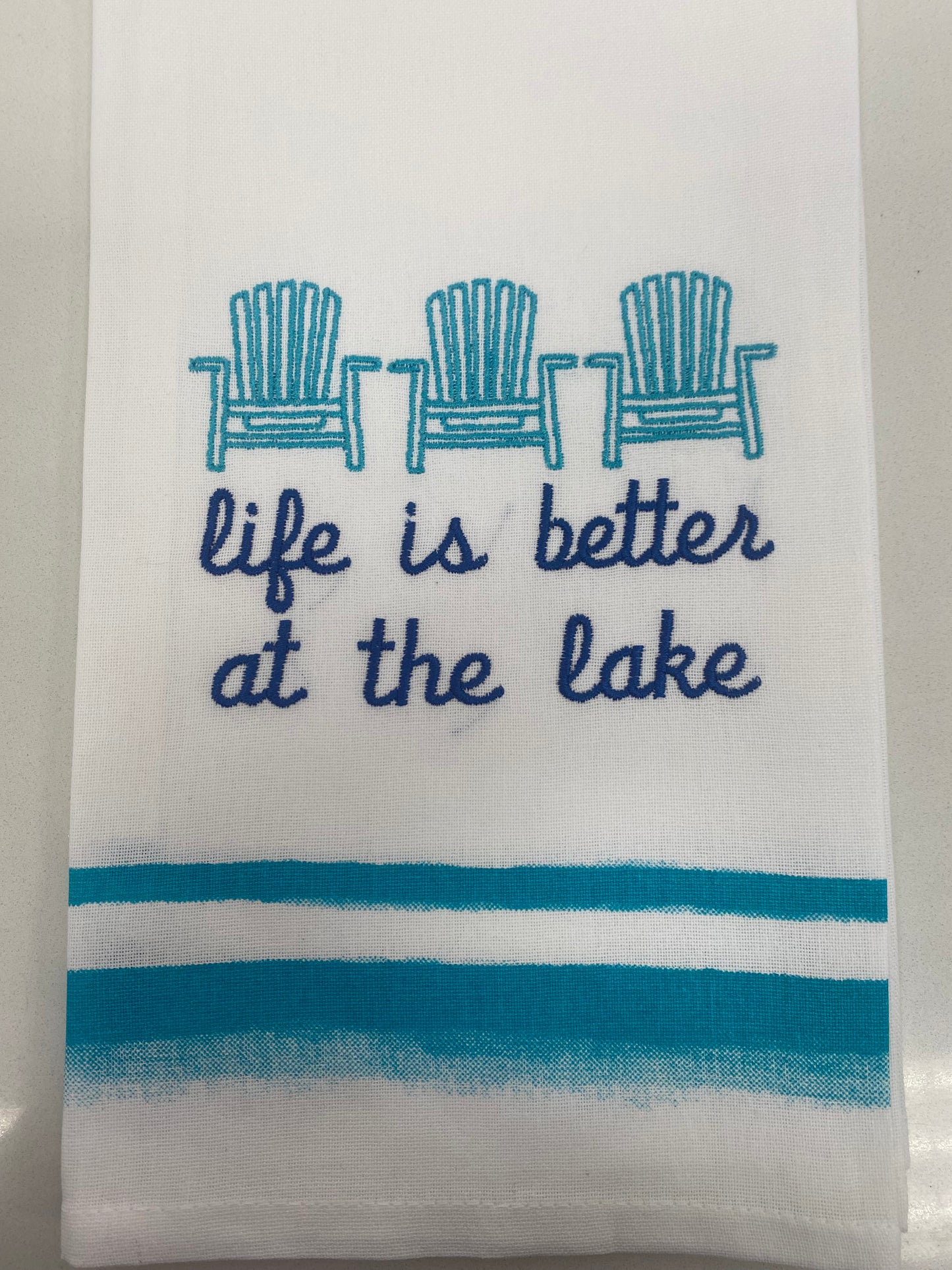 Life is Better Tea Towel