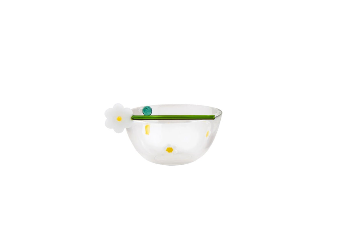 Daisy Glass Bowl Set