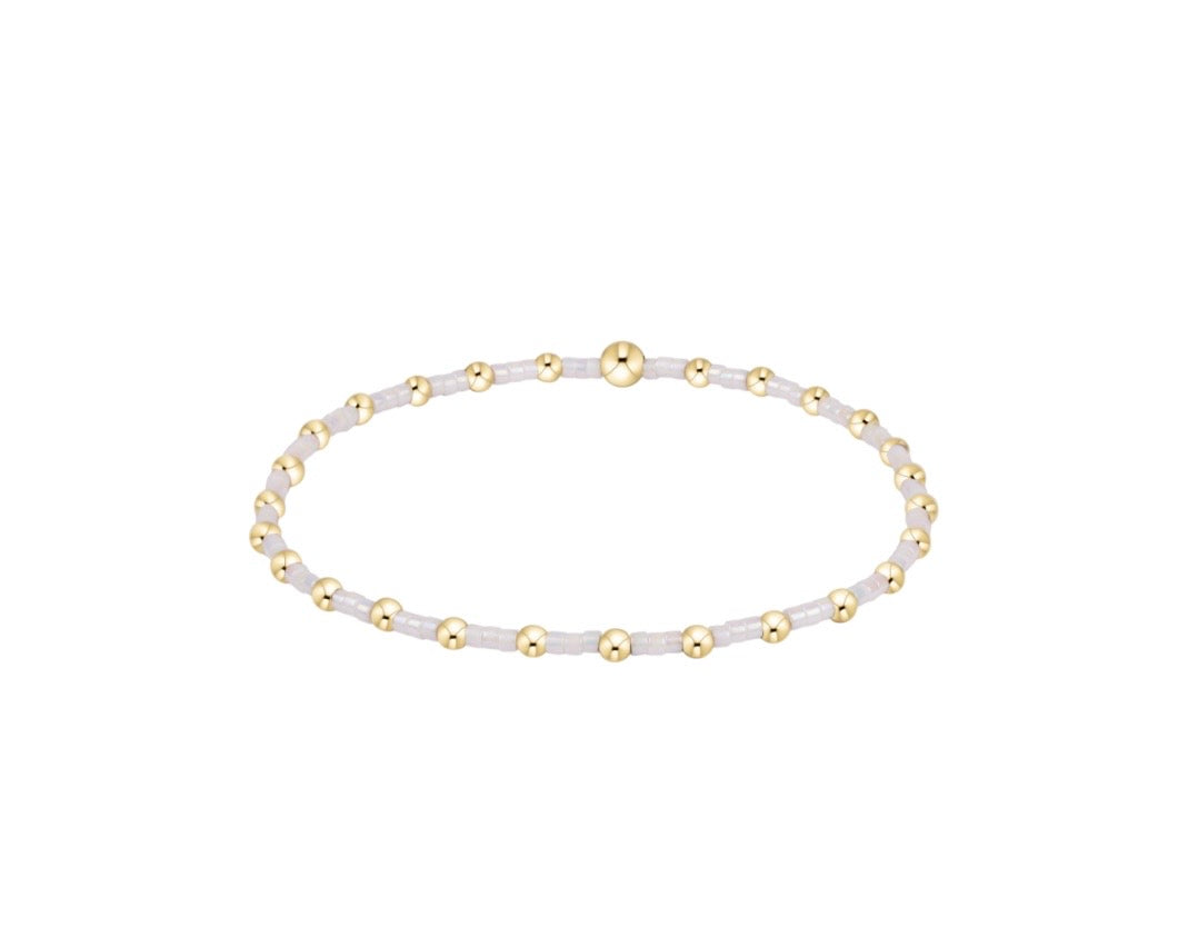 Hope Sincerity Bracelet - Silky White
