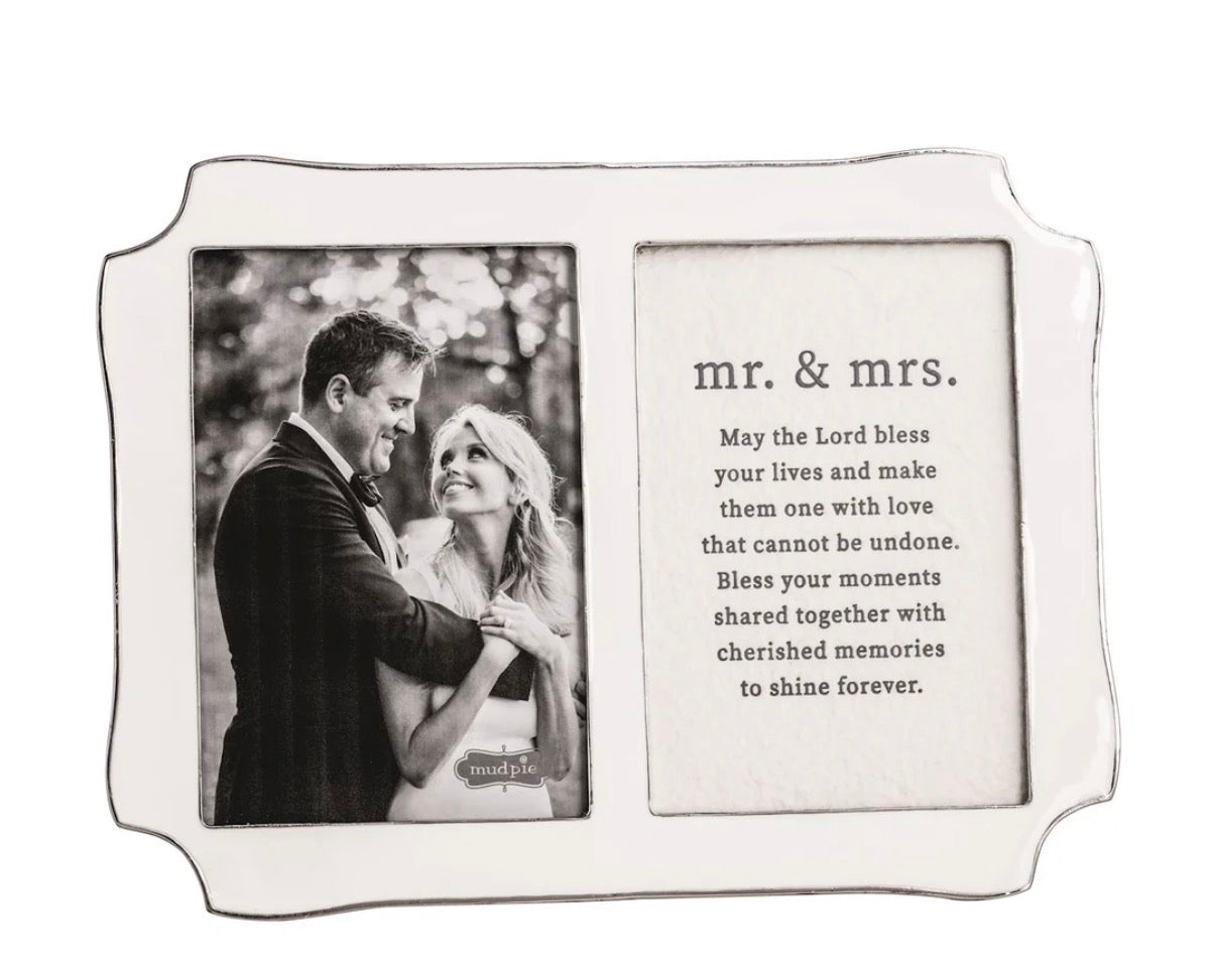 Double Prayer Wedding Frame